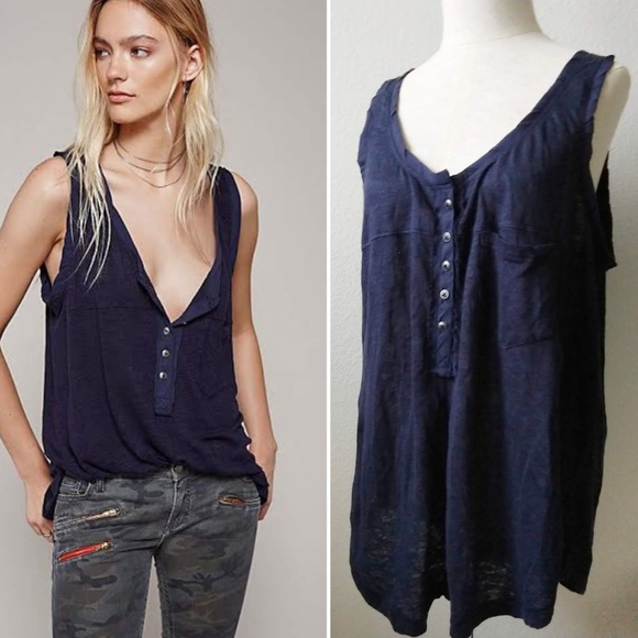 Free People Tops - FREE PEOPLE Traveler Tank sz M/L